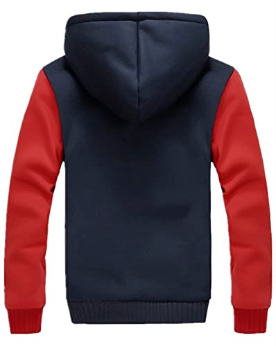Men's Warm Sherpa-Lined Hoodies