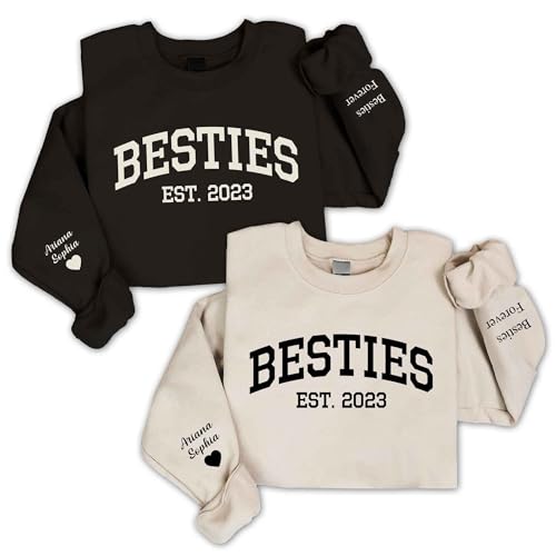 Matching Christmas Hoodies for 2 Besties
