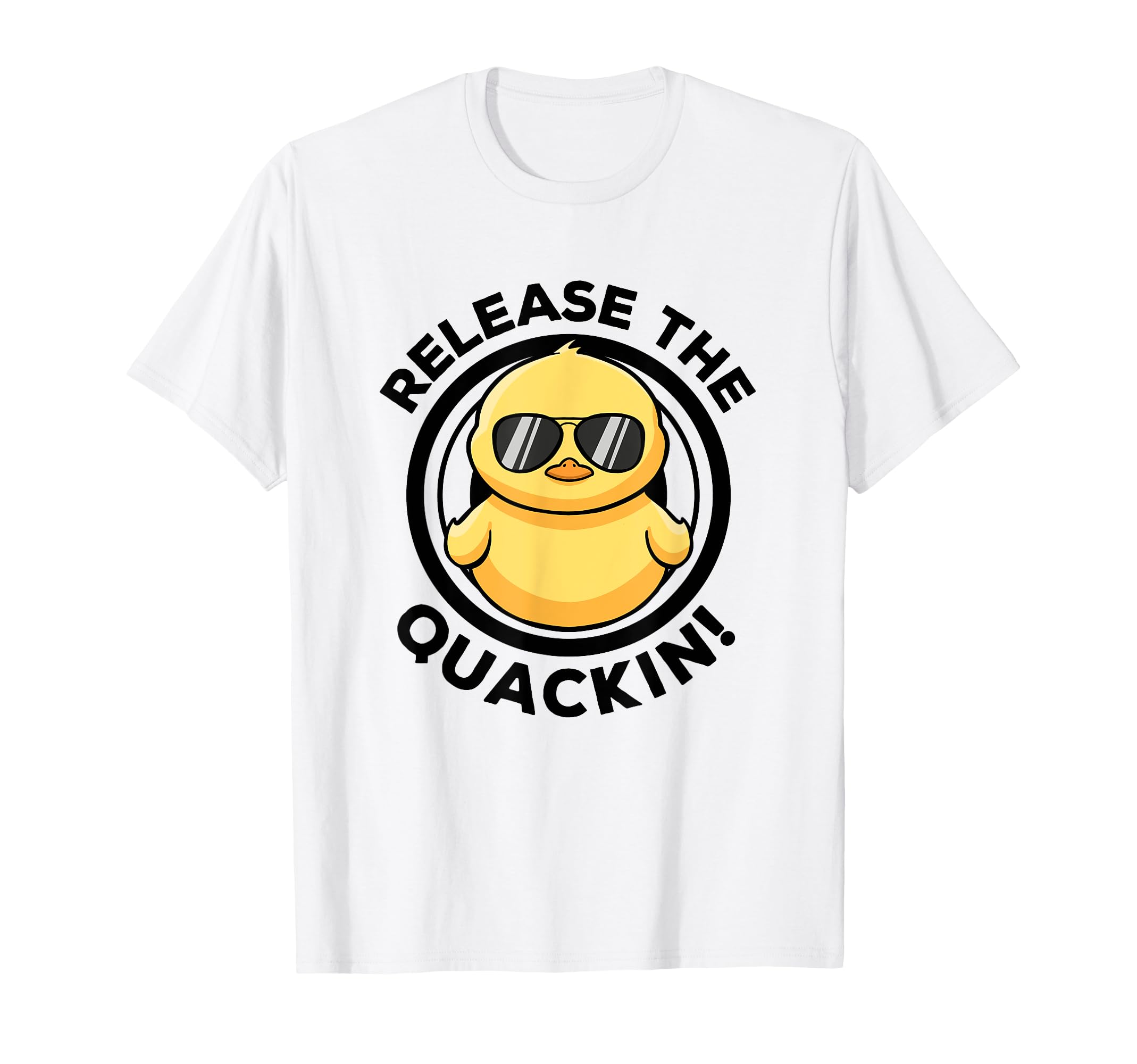 Funny Yellow Rubber Duck T-Shirt for Duck Lovers